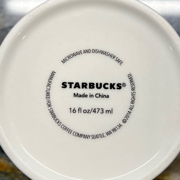 Starbucks Coffee Cup Mug 16 Ounce Global Icon Series Sydney Australia 2014 - Picture 5 of 5